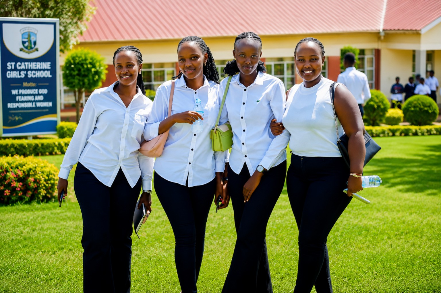 St. Catherine staff and school community