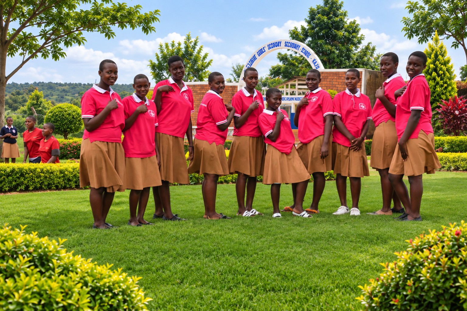St. Catherine students on campus