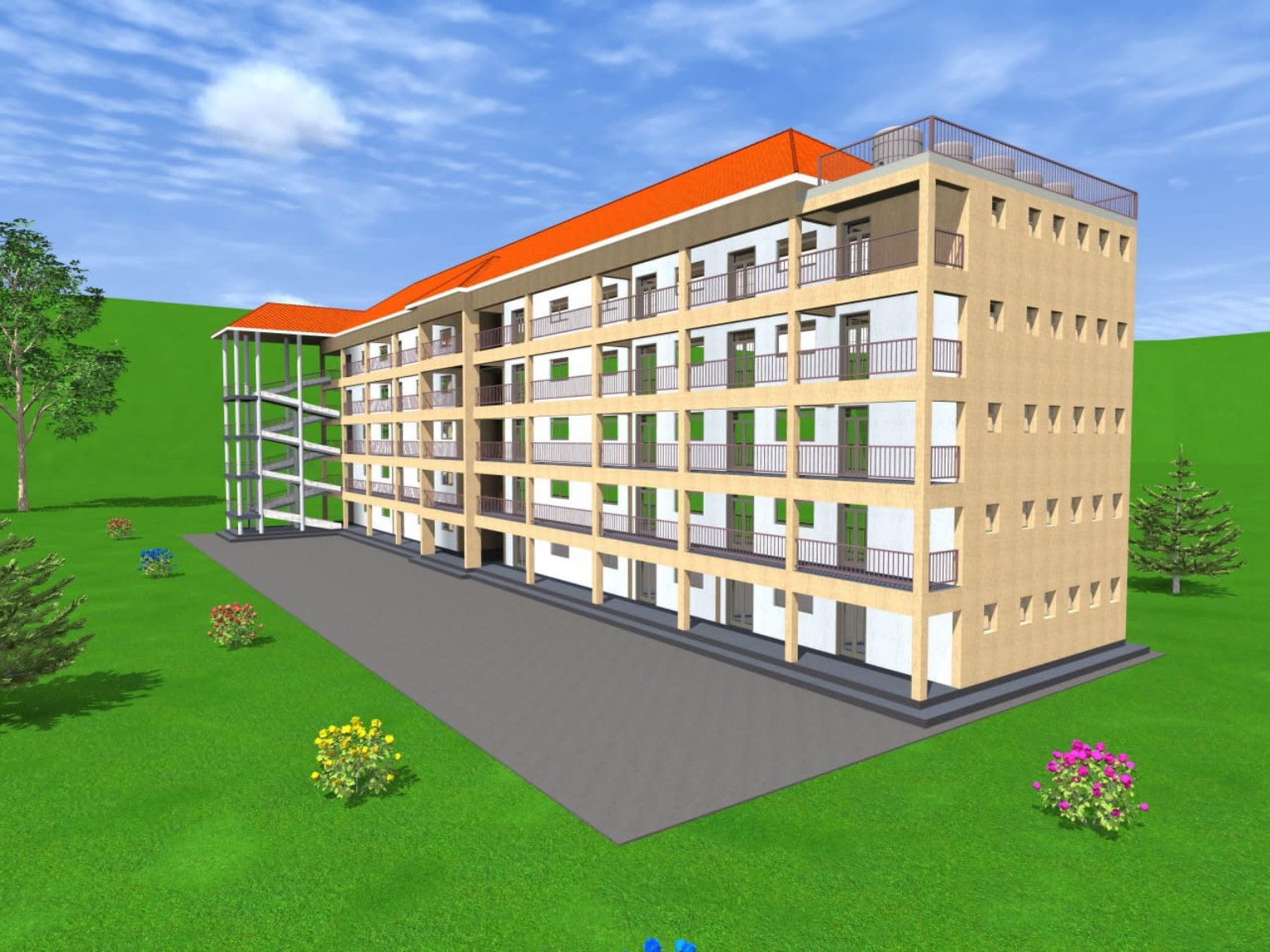 Proposed school project building